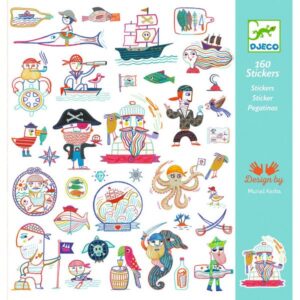 Pirates qui attaquent – Stickers