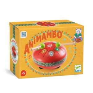 Tambour à languettes – rouge