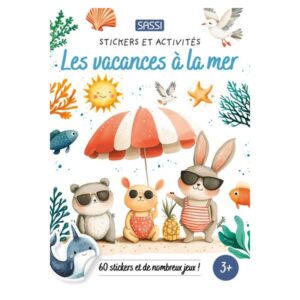 Stickers et activités – Les vacances à la mer