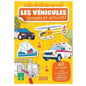 Stickers et activités – Les véhicules