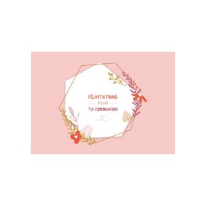 Carte – Félicitations pour ta communion