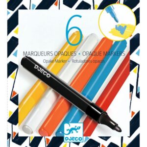 Set de 6 marqueurs opaques