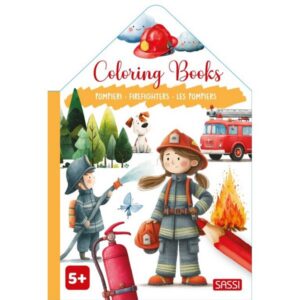 Livre de coloriage – Les Pompiers