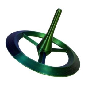 Toupie Galaxie – Métalique bleu vert