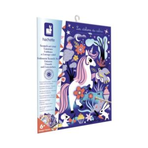 Kit Créatif – Scratch Art Licornes