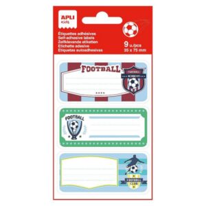 Etiquettes adhésives scolaires – Football