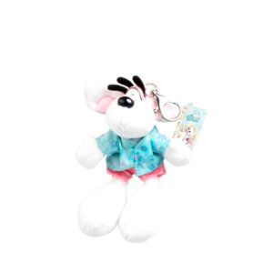 Porte-clés peluche Diddl tenue summer 15cm