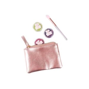 Pochette irisée rose