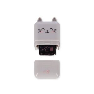 Tampon Rouleau Décoratif Chat – Encre rose