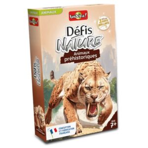 Défis Nature – Animaux préhistoriques – Nouvelle édition
