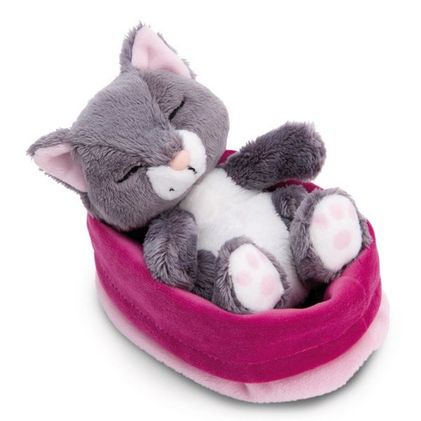 4012390497465-chat-gris-dans-son-panier-rose---sleeping-pets