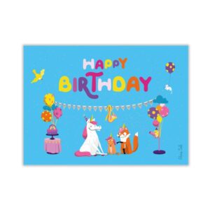Carte La licorne &  ses amis