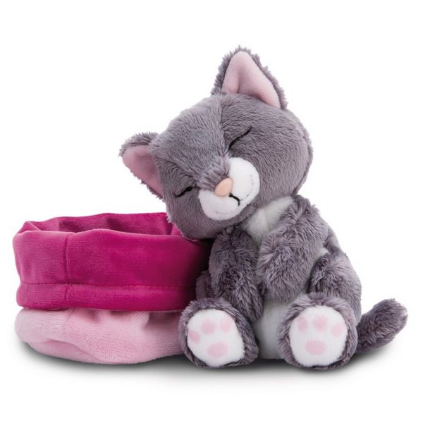4012390497465-chat-gris-dans-son-panier-rose---sleeping-pets