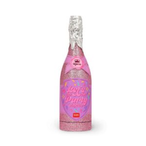 Maxi Pink Champagne Bottle Party Popper