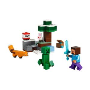 Les aventures de Steve dans la taïga – Lego