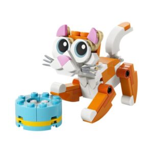 Chat orange – Lego