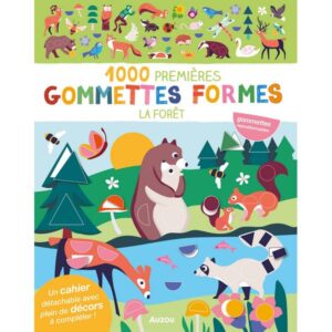 Mes tout premiers autocollants – 1000 premières gommettes forêt